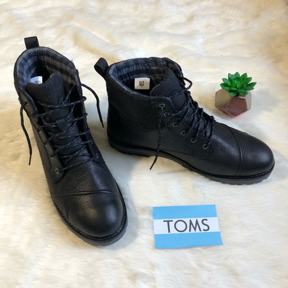 toms ashland boots black
